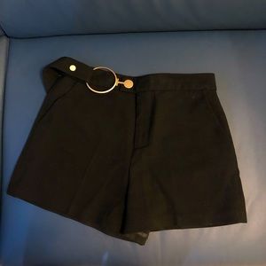 Vero Moda high waist Skirt Shorts Black